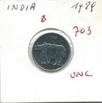 India, 25 Paise 1989 (B)., Postzegels en Munten, Munten | Azië, Ophalen of Verzenden, Zuid-Azië, Losse munt