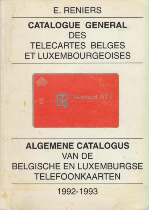(c18) Algemene catalogus telecards, 1992-93, Boeken, Catalogussen en Folders, Gelezen, Catalogus, Ophalen of Verzenden