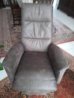 Elektrische Relax- Leder weinig gebruikt., Huis en Inrichting, Ophalen, Minder dan 75 cm, Zo goed als nieuw, Past overal