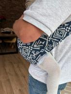 Nieuwe blauw wit print heupdrager, Kinderen en Baby's, Babydragers en Draagdoeken, Ophalen of Verzenden, Zo goed als nieuw