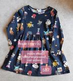 H&M jurk met vrolijke cartoons. Maat 110/116. Goede staat., Kinderen en Baby's, Kinderkleding | Maat 110, Meisje, Ophalen of Verzenden
