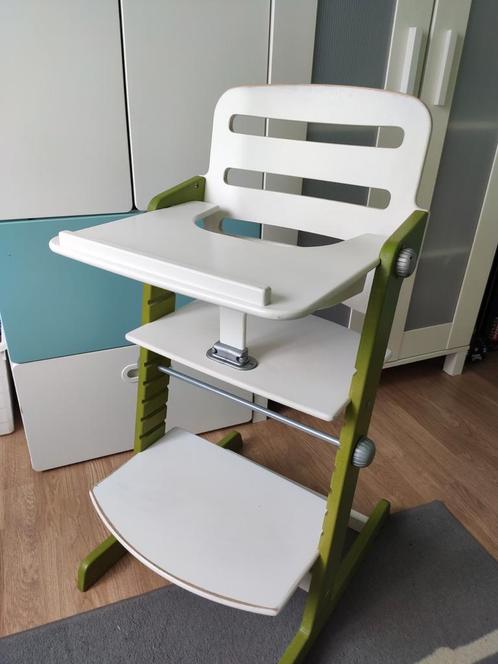 Chaise haute évolutive en bois Geuther, Kinderen en Baby's, Kinderstoelen, Zo goed als nieuw