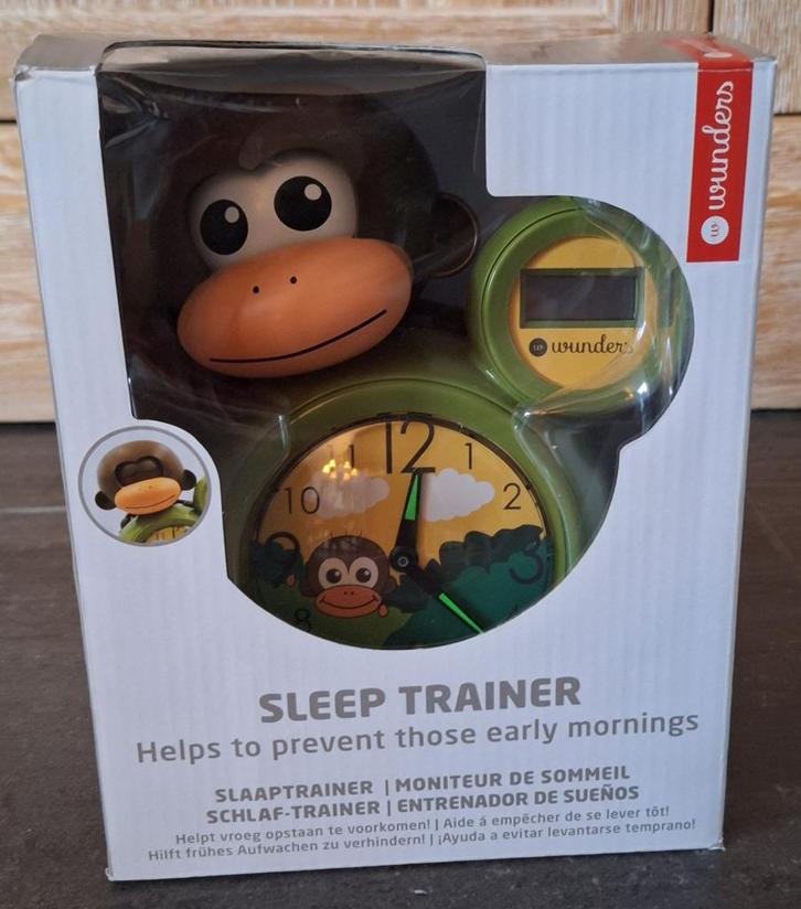 Slaaptrainer en Kinderwekker-Wunders Momo de Aap, Kinderen en Baby's, Kinderspulletjes, Zo goed als nieuw, Ophalen