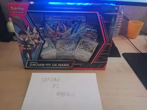 Zacian set van Pokémon Nabil (2 ev09 + 1 ev08 + 1 ev02), Hobby en Vrije tijd, Verzamelkaartspellen | Pokémon, Nieuw, Boosterbox