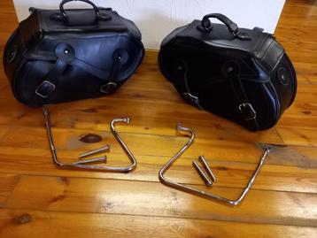 Sacs de moto en cuir, Enlèvement ou Envoi, Utilisé
