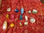 Vintage kerstballen jaren '50-'60, Diversen, Kerst, Verzenden