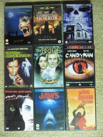 Horror Klassiekers/Rarities DVD beschikbaar voor biedingen