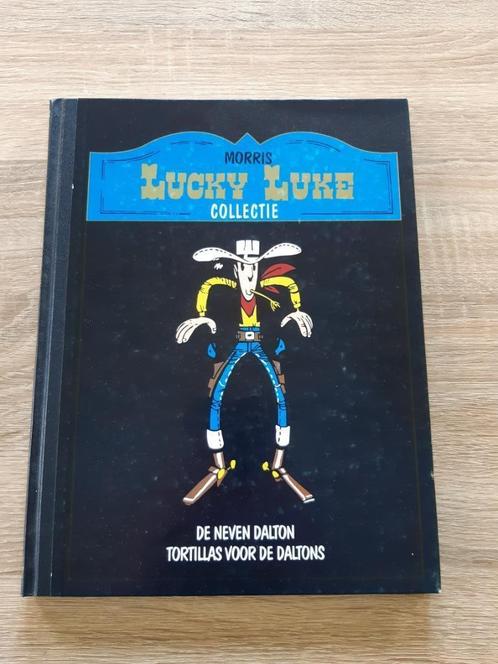 Lucky Luke: 'De Neven Dalton' + 'Tortillas voor de Daltons', Boeken, Stripverhalen, Gelezen, Ophalen of Verzenden