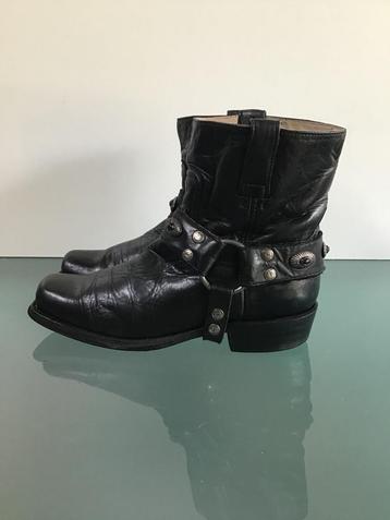 Gratis Verzenden | Sendra Boho zwarte bikerboots 39 beschikbaar voor biedingen