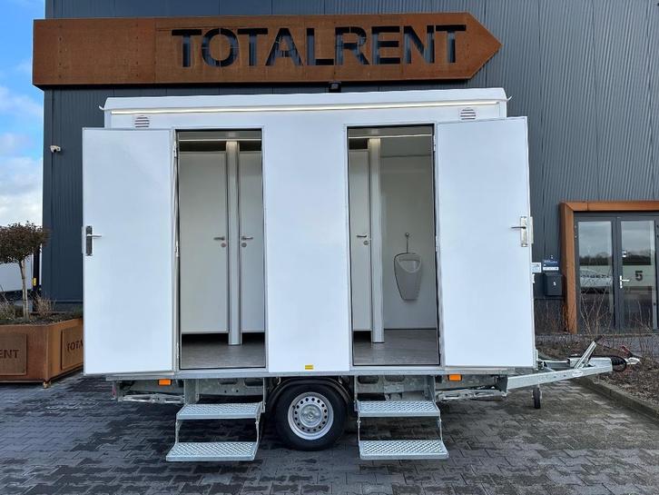 Toiletwagen wc wagen luxe Deense kwaliteit te koop  voorraad, Hobby en Vrije tijd, Feestartikelen | Verhuur, Nieuw, Ophalen