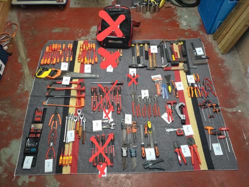 Diverse handgereedschappen, Doe-het-zelf en Bouw, Gereedschap | Handgereedschap, Zo goed als nieuw, Ophalen