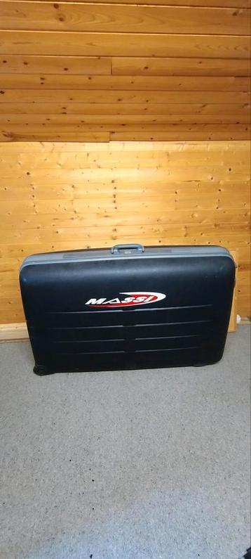 Massi fietskoffer hardcase – als nieuw, slechts 2x gebruikt! beschikbaar voor biedingen