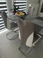keuken stoelen, Huis en Inrichting, Stoelen, Ophalen, Gebruikt, Wit, Vijf, Zes of meer stoelen