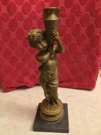 Oud beeld engel Griekse amfoor, Verzamelen, Beelden en Beeldjes, Ophalen of Verzenden