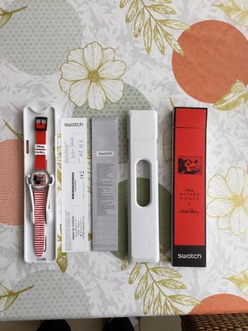 Montre Swatch Mickey X Keith Haring  beschikbaar voor biedingen