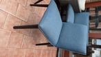 Stoelen, Huis en Inrichting, Stoelen, Ophalen, Stof, Gebruikt, Blauw