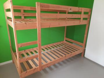 Stapelbed hout ikea (Mydal), Enlèvement, Utilisé, Lits superposés