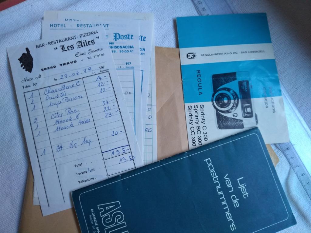 Regula foto toestel omschrijving handleiding Sprinty C300, Ophalen of Verzenden, Zo goed als nieuw