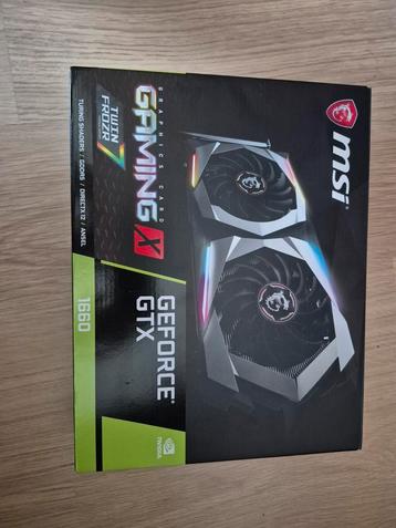 MSI GeForce GTX 1660 GAMING X 6G beschikbaar voor biedingen
