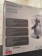 Ambiano Espresso Machine – Compact & Compleet (met doos), Elektronische apparatuur, Ophalen of Verzenden, Stoompijpje