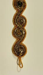 Goudkleurige armband met kraaltjes, Ophalen of Verzenden, Nieuw, Goud