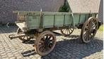Authentieke houten boeren transportkar Emile Matton, Antiek en Kunst, Ophalen