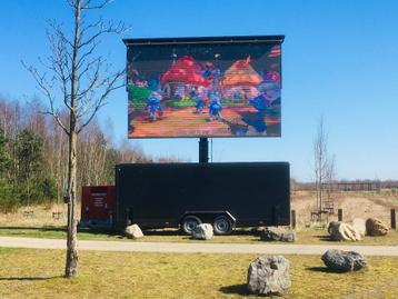 Ledtrailer 15m² beschikbaar voor biedingen