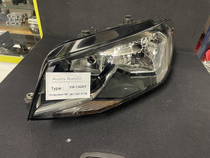 VW Caddy 2K Koplamp Links Halogeen H7 2K1941015B, Auto-onderdelen, Verlichting, Gebruikt, Ophalen of Verzenden