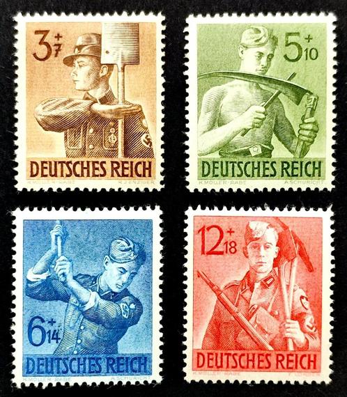 Dt.Reich: 8 Jahr Reich's Arbeits Dienst 1943, Postzegels en Munten, Postzegels | Europa | Duitsland, Overige periodes, Ophalen of Verzenden