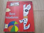 Kartonnen boekje klop! kop! wie is daar? Rare huisdieren, Ophalen of Verzenden, Gelezen, Jongen of Meisje, 4 jaar
