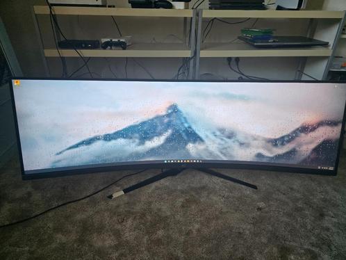 Asus rog XG49V 49" écran incurvé (gaiming et productivité), Computers en Software, Monitoren, Zo goed als nieuw, 101 t/m 150 Hz