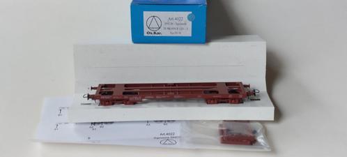 SNCB/NMBS OSKAR WAGON SGMMNS CONTAINER*HO*DC 4022, Hobby en Vrije tijd, Modeltreinen | H0, Nieuw, Wagon, Gelijkstroom, Overige merken