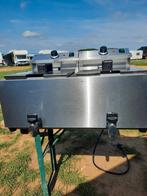 Hendi professioneel friteuse 3x gebruikt werkt allebei apart, Electroménager, 4 litres ou plus, Enlèvement ou Envoi, Comme neuf