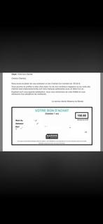 Bon cadeau maison du monde, Tickets & Billets, Bon cadeau