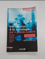 Introduction à la sociologie par 6 grands auteurs, Enlèvement ou Envoi, Neuf