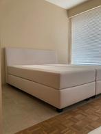 SWISS SENSE BOXSPRING ECRU 180X200 CM, Huis en Inrichting, Ophalen, Beige, Tweepersoons, Zo goed als nieuw