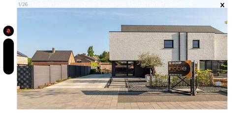 Prachtige zuinige Halfopen bebouwing te Houthalen Centrum, Immo, Huizen en Appartementen te koop, Provincie Limburg, 200 tot 500 m²