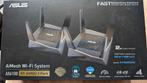 Pack de 2 routeurs ASUS RT-AX92U (Wi-Fi 6 Tri-Band), Ophalen of Verzenden, Zo goed als nieuw, Asus