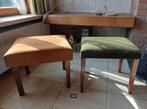 2 krukjes/stoeltjes/bankjes/voetbankjes, Huis en Inrichting, Zetels | Voetbanken en poefs, Ophalen, Hout