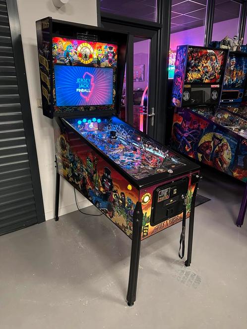 Prachtige flipperkast JJP Guns N Roses Pinball, Verzamelen, Automaten | Flipperkasten, Zo goed als nieuw, Dot-matrix, Flipperkast