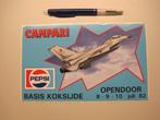 Sticker Open Door basis Koksijde 1982, Ophalen of Verzenden, Nieuw, Kaart, Foto of Prent
