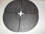 4 Dalles pour parasol déporté, Jardin & Terrasse, Enlèvement, Comme neuf, Base de parasol, Étanche