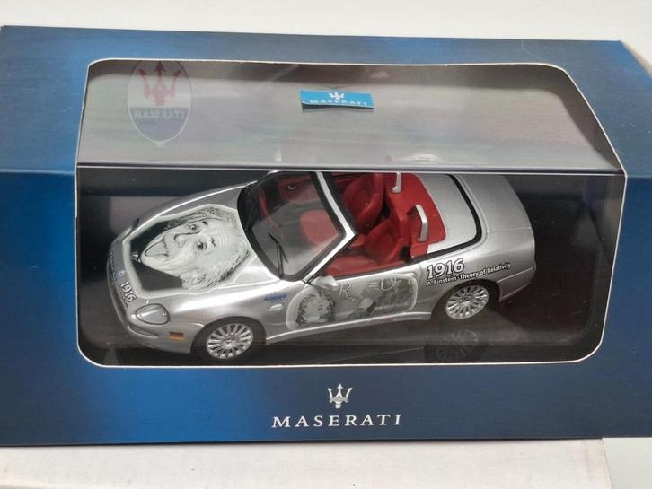 Maserati Spyder Cambiocorsa "Einstein" - IXO 1/43, Hobby en Vrije tijd, Modelauto's | 1:43, Zo goed als nieuw, Auto, Verzenden