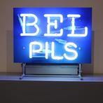 Bel Pils - (Moortgat) neon reclame, Verzamelen, Ophalen, Zo goed als nieuw, Lichtbak of (neon) lamp