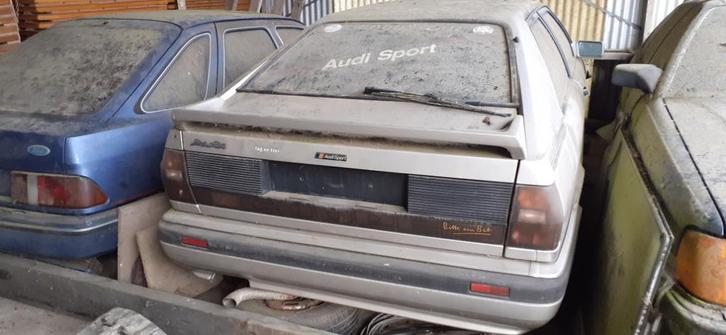 Audi quattro, Auto's, Oldtimers, Particulier, Audi, Benzine, 2 deurs, Handgeschakeld, Zilver of Grijs, Vierwielaandrijving, Ophalen
