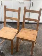 2 chaises en bois, Bois, Enlèvement ou Envoi, Deux