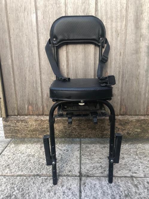achterzitje fiets, Fietsen en Brommers, Fietsaccessoires | Fietsstoeltjes, Zo goed als nieuw, Achterzitje, 15 t/m 36 kg, Voetsteuntjes