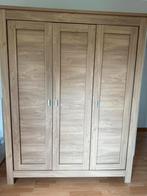 Complete jeugdslaapkamer, kleur beige grenen., Huis en Inrichting, Slaapkamer | Complete slaapkamers, Ophalen, Zo goed als nieuw