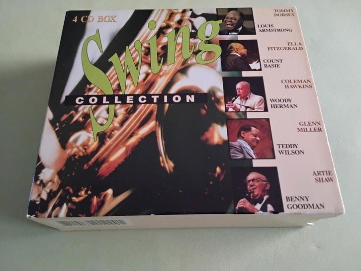 4 CD-Box All That^s JAZZ  SWING CD ollection, CD & DVD, CD | Jazz & Blues, Comme neuf, Jazz, Enlèvement