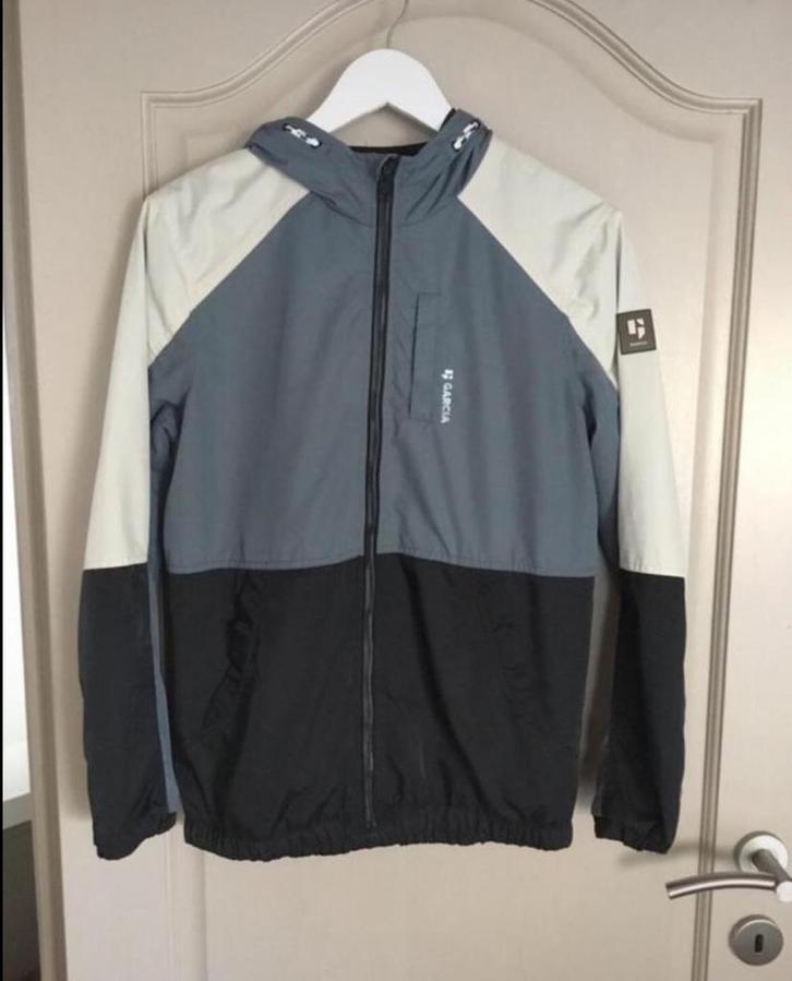 Wind jack, tussen seizoens jas met kap., Kinderen en Baby's, Kinderkleding | Maat 170, Zo goed als nieuw, Jongen, Jas, Ophalen of Verzenden